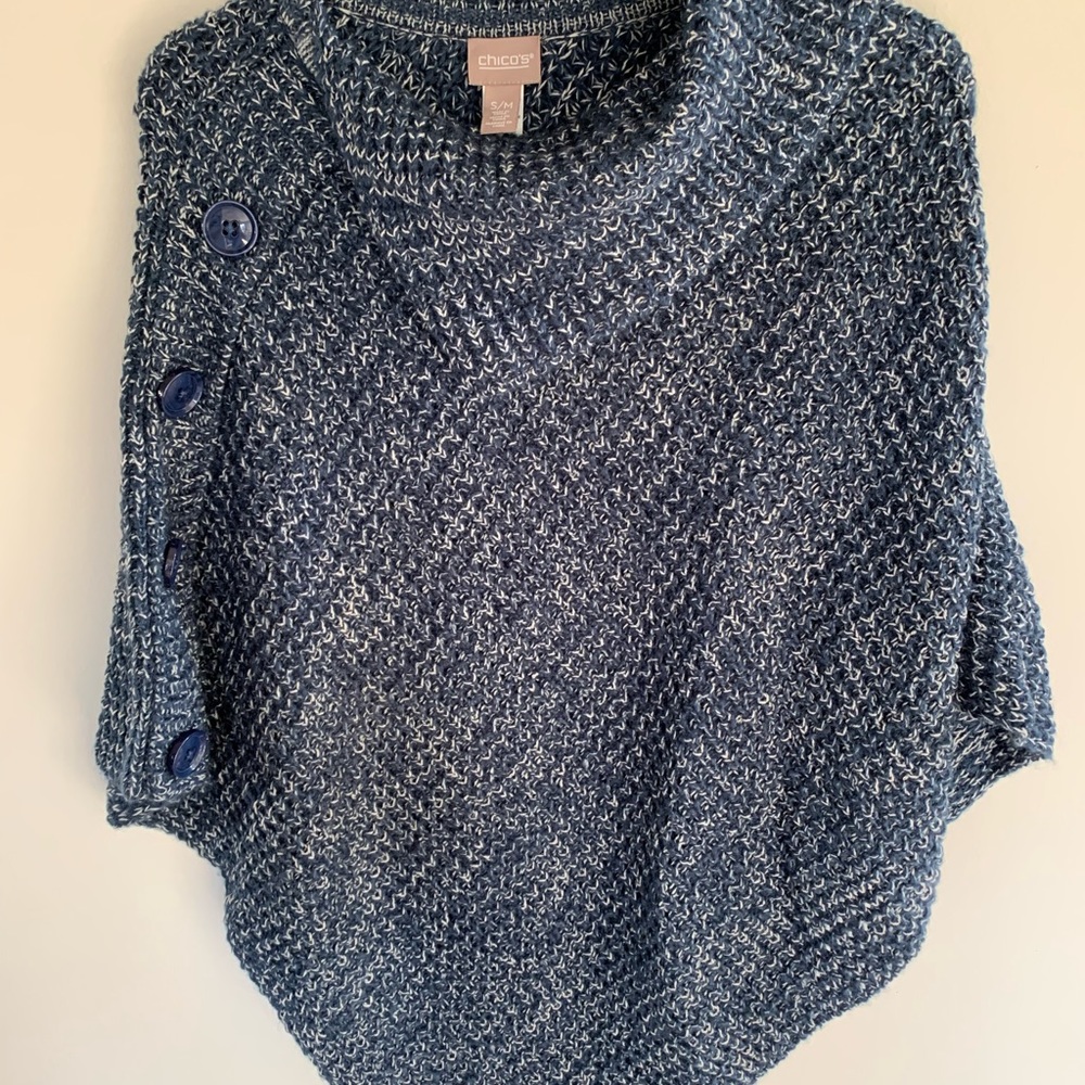 NWT Chico’s poncho